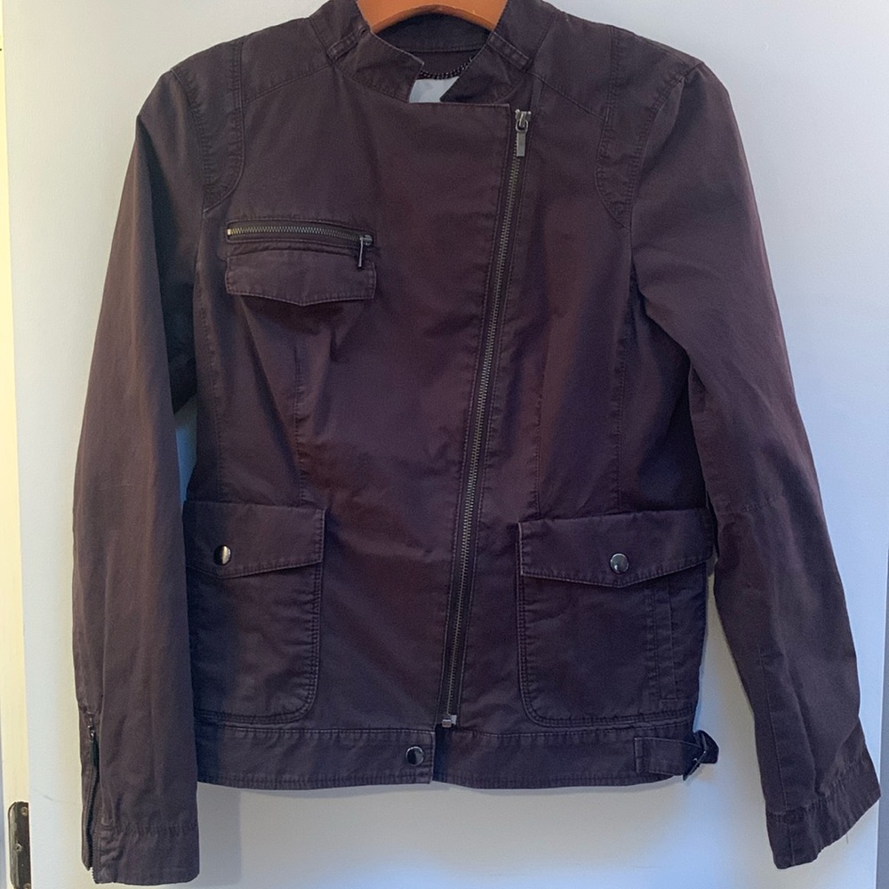 Banana Republic lightweight moto jacket